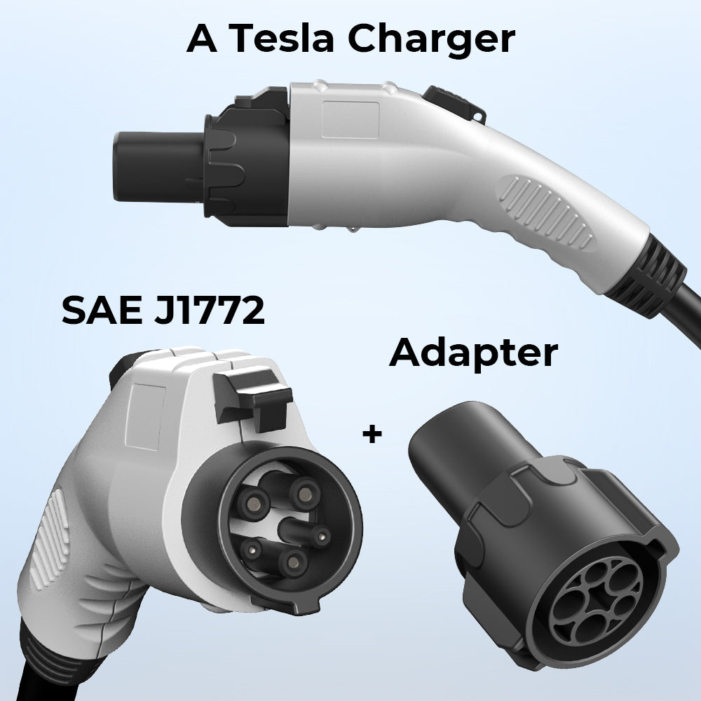 PulseQ J1772 to Tesla Charging Adapter